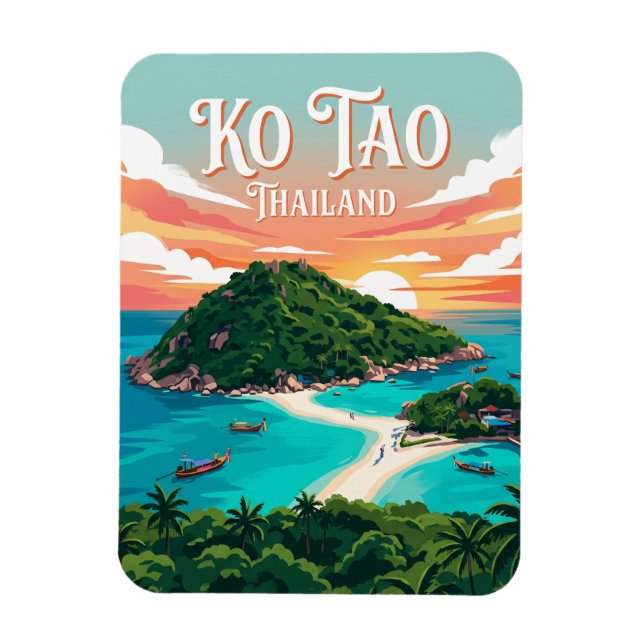 Íman Ko Tao Tailândia (Vertical)