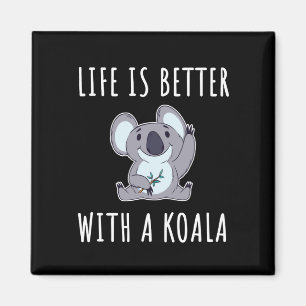 Íman Koala - A Vida É Melhor Com Um Koala