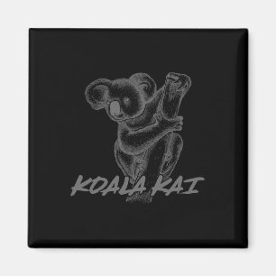 Íman Koala Kai Para Adolescentes Amantes de Karatê e An