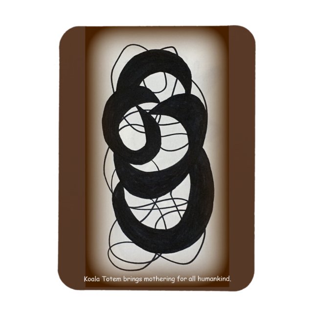 Íman Koala Totem (Vertical)