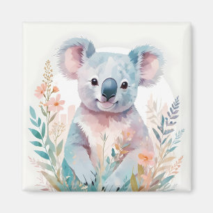 Íman Koala Vintage Animal Nature Environment Forest Art