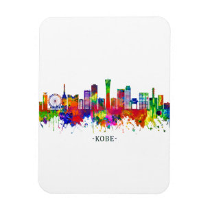 Íman Kobe Japan Skyline