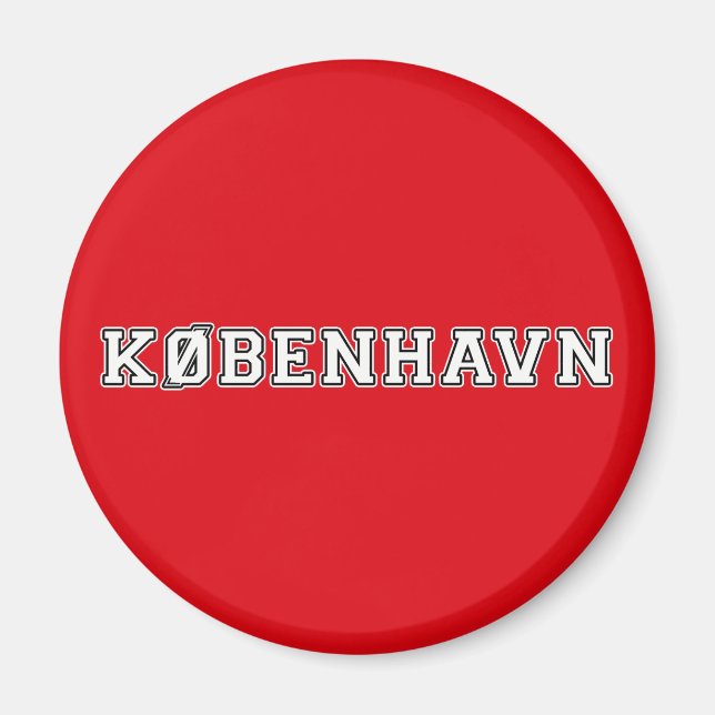 Íman Kobenhavn Danmark (Frente)