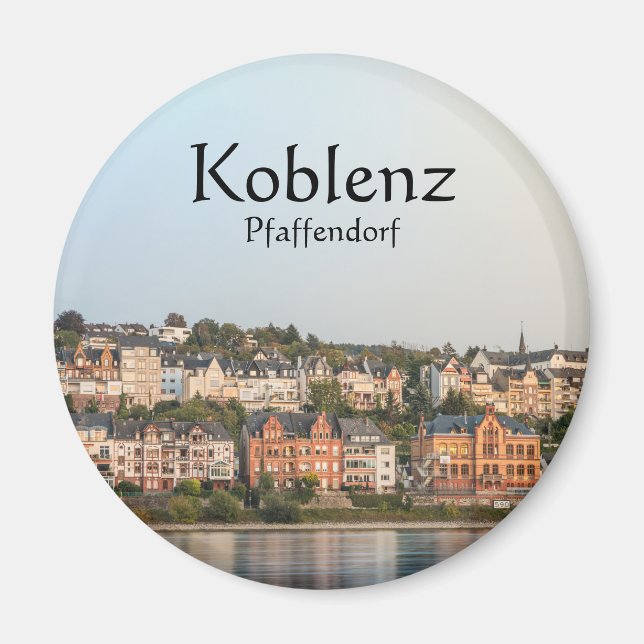 Íman Koblenz Pfaffendorf Souvenir (Frente)