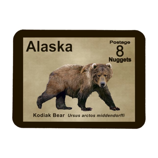 Íman Kodiak Bear (Horizontal)