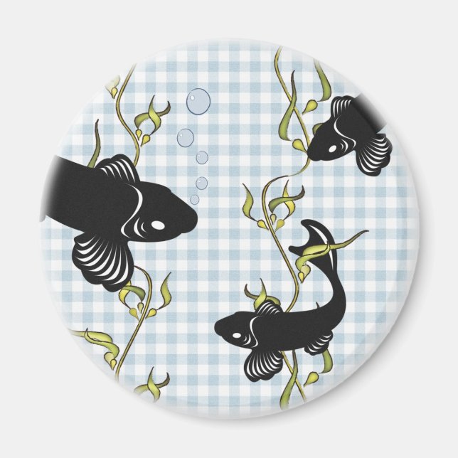 Íman Koi Fish 2,25" (Frente)