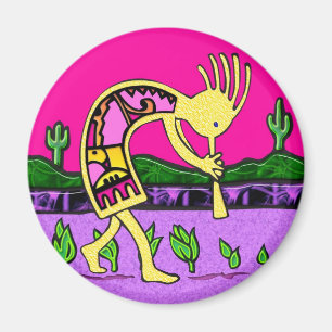 Íman Kokopelli, jogador de flauta do ímã do deserto