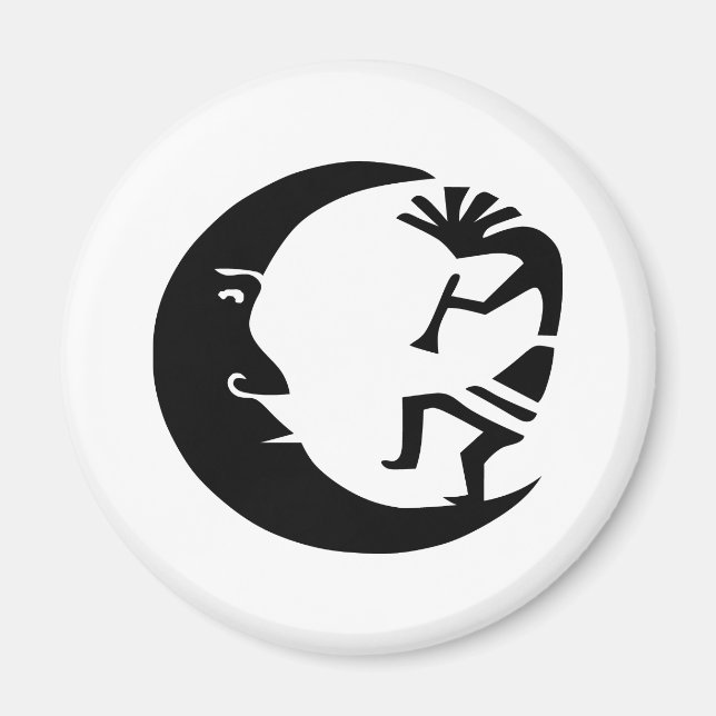 Íman Kokopelli Moon (Frente)