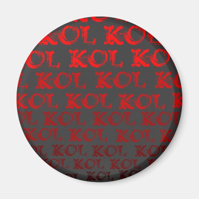 ÍMAN KOL, KOL, KOL, KOL, KOL, KOL, KOL, KOL, KOL, KOL.. (Frente)