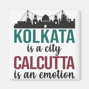 Íman Kolkata é uma cidade Calcutá é uma emoção bengali