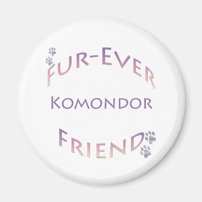 Íman Komondor Fuere (Frente)