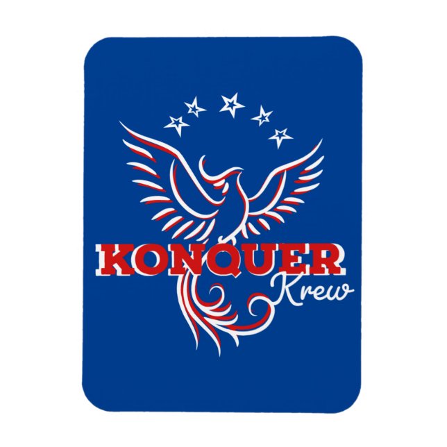 Íman Konquer Krew Magnet (Vertical)