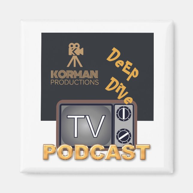 Íman Korman Productions Deep Dive TV Podcast (Frente)