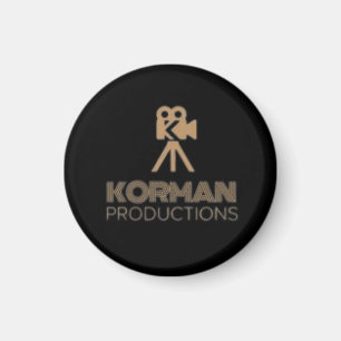 Íman Korman Productions YouTube Logotipo do canal Round