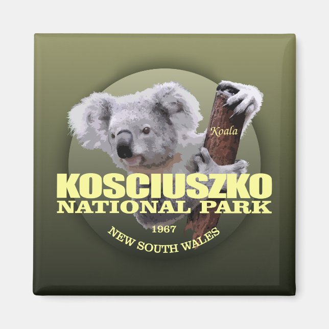 Íman Kosciuszko NP (Koala) WT (Frente)