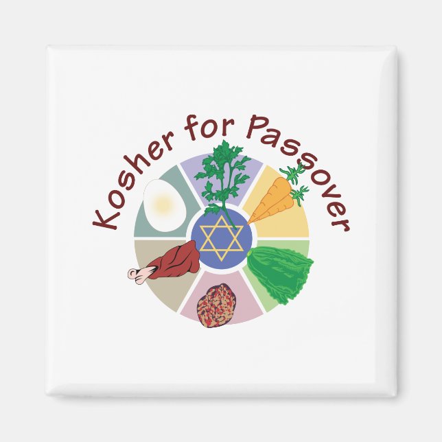 Íman Kosher Para Passover (Frente)