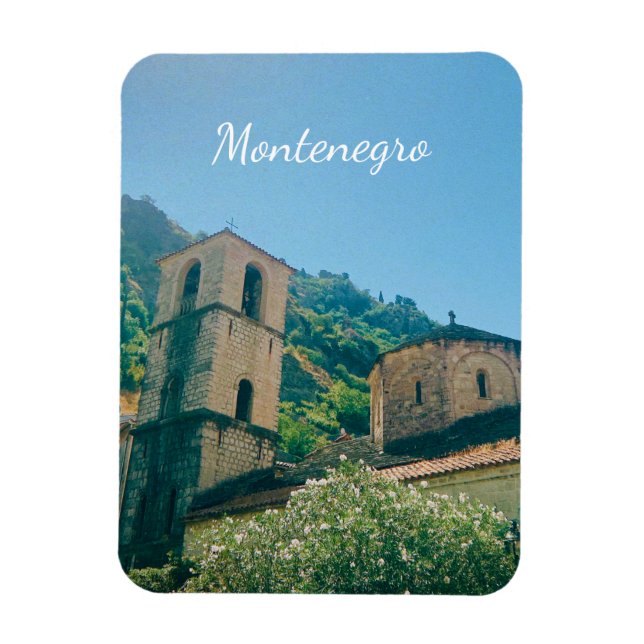 Íman Kotor, Montenegro - Lembrança de Viagem (Vertical)
