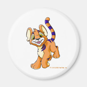 Íman Kougra alaranjado aventuroso
