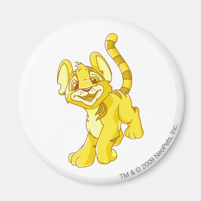 Íman Kougra Dourado (Frente)