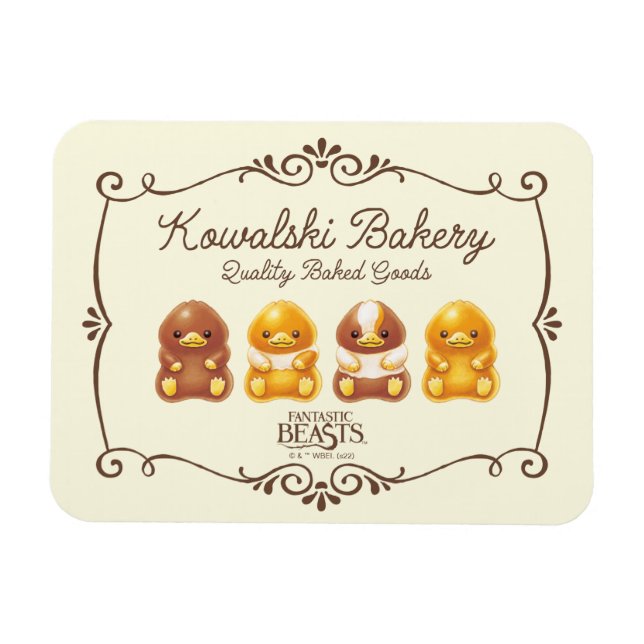 Íman Kowalski Bakery - Bebê Nifflers (Horizontal)