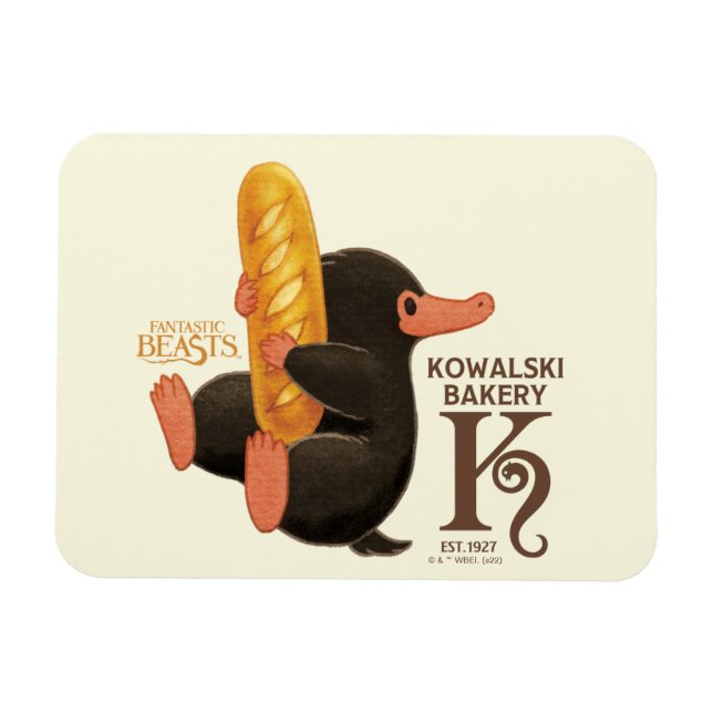 Íman Kowalski Bakery - Flor Com Pão (Horizontal)