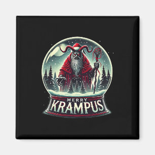 Íman Krampus Está Chegando Na Feliz Do Horror Da Cidade