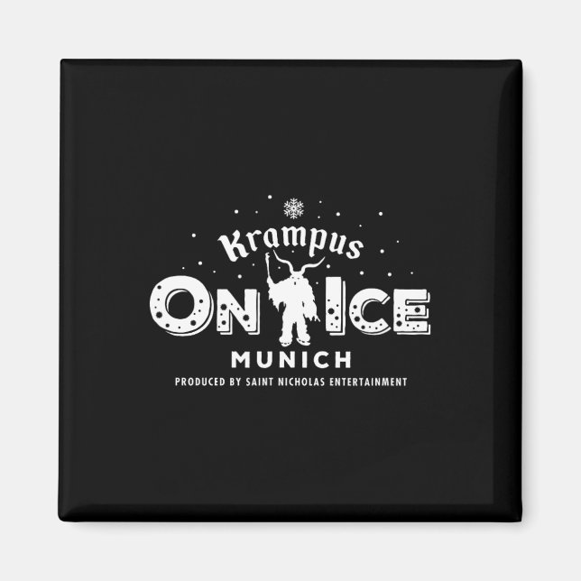 Íman Krampus Run Munich Alemanha (Frente)
