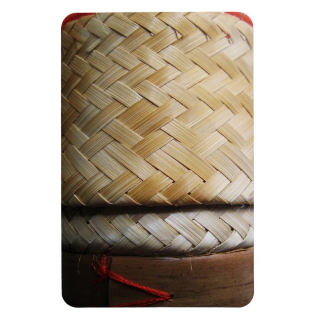 Íman Kratip Thai Lao Isan Bamboo Rice Basket (Vertical)