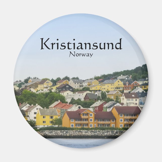 Íman Kristiansund Noruega (Frente)