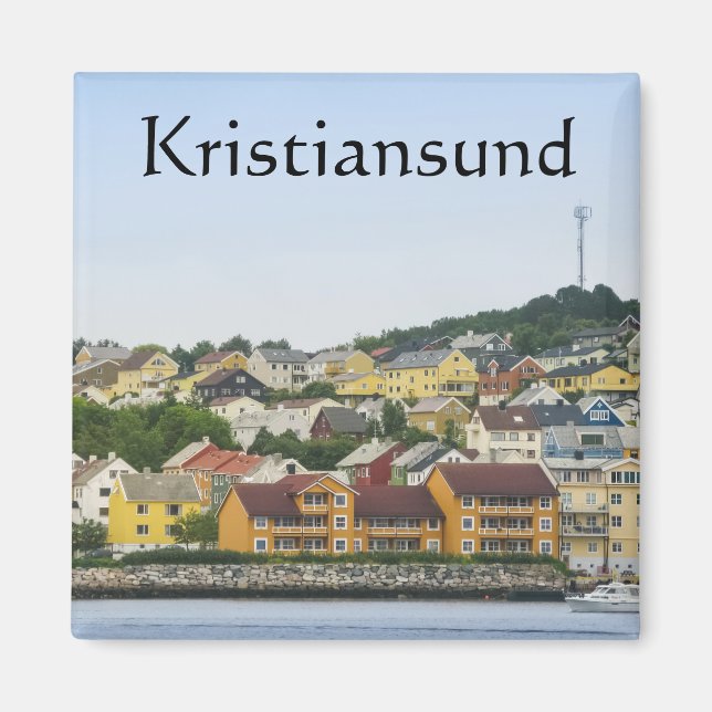 Íman Kristiansund Noruega (Frente)