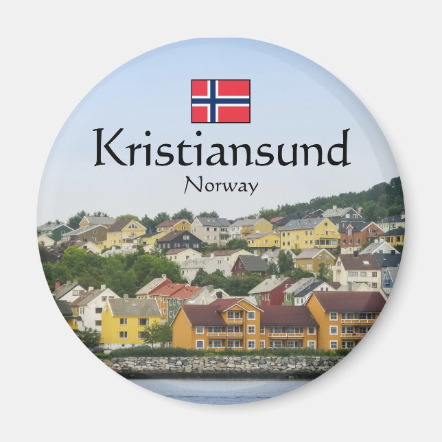 Íman Kristiansund Noruega (Frente)
