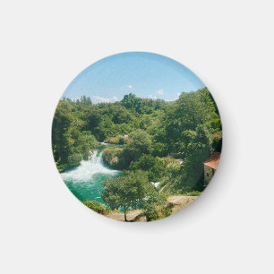 Íman Krka Waterfall - Parque Nacional de Krka - Croácia