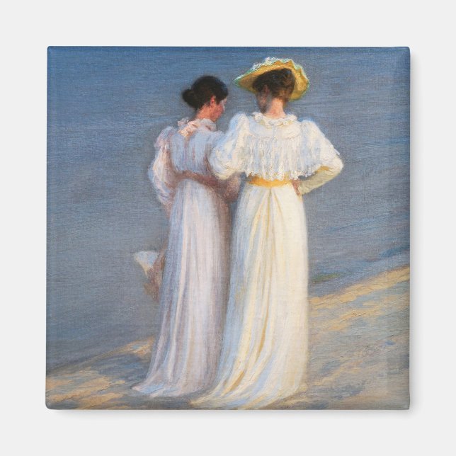 Íman Kroyer - Noite de Verão em Skagen Beach Closeup (Frente)