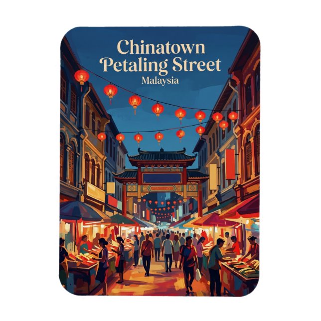 Íman Kuala Lumpur - Chinatown (Rua Petaling) (Vertical)