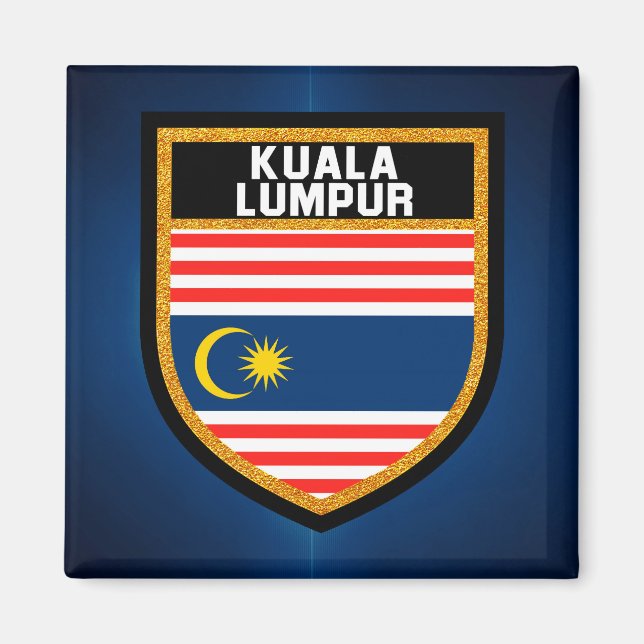 Íman Kuala Lumpur Flag (Frente)