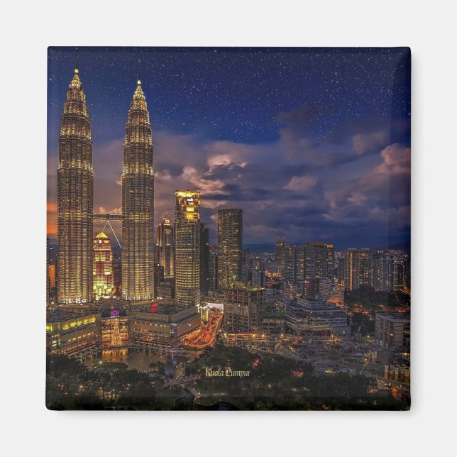 Íman Kuala Lumpur, Petronas Twin Towers, (Frente)