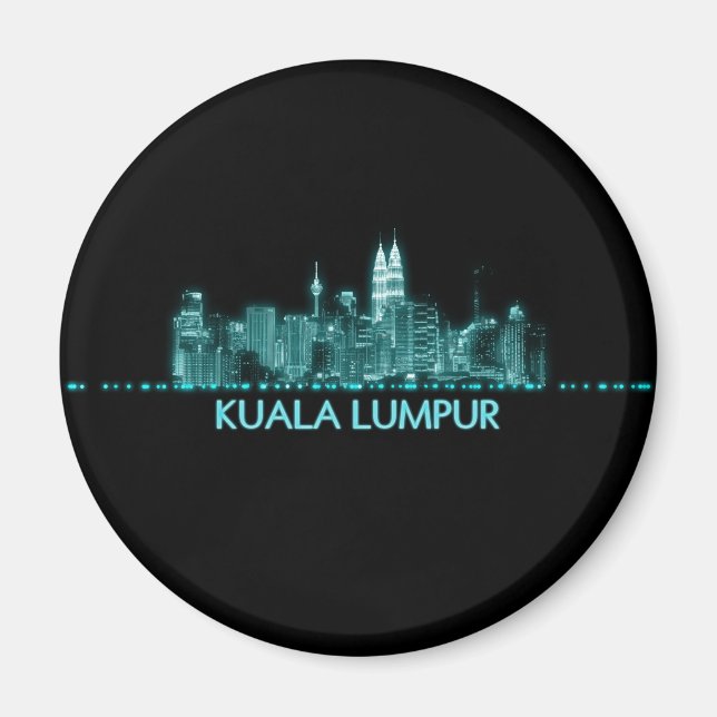 Íman Kuala Lumpur Skyline (Frente)