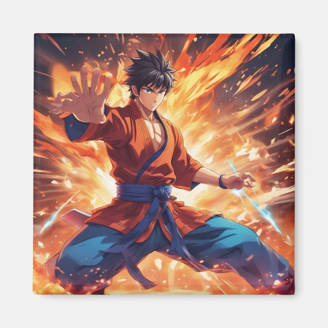Íman Kung Fu Fighter 1 (Frente)