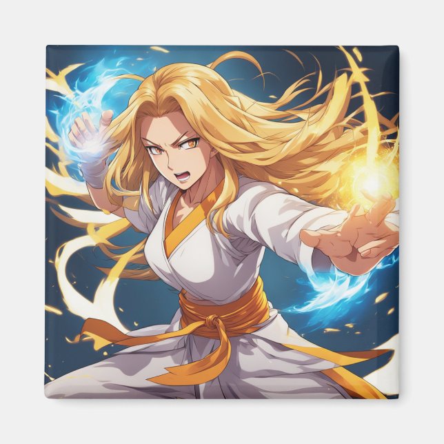 Íman Kung Fu Fighter 15 (Frente)