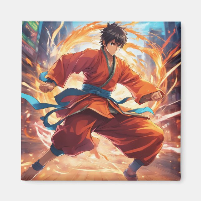 Íman Kung Fu Fighter 2 (Frente)