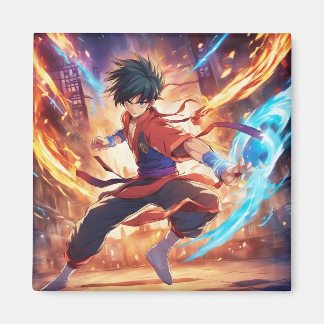 Íman Kung Fu Fighter 3 (Frente)