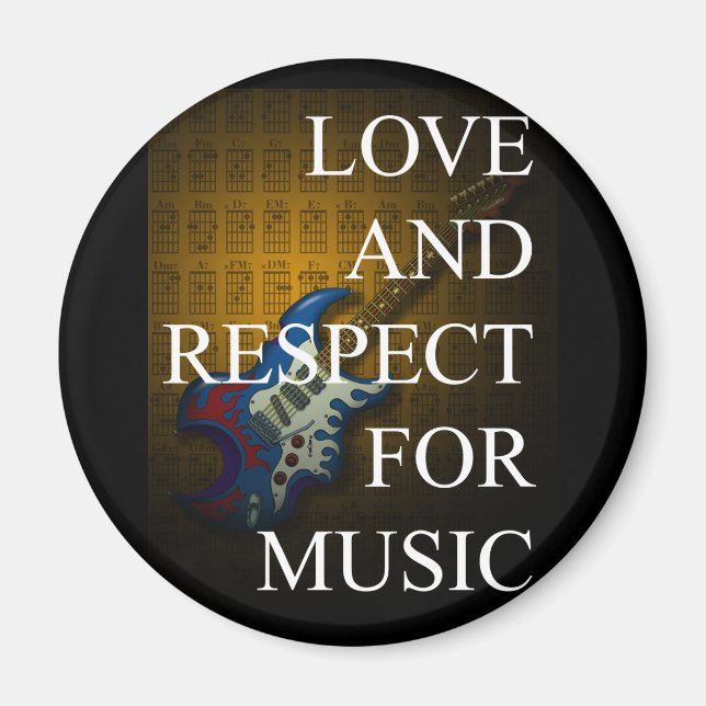 Íman KuuMa Guitar Love 02 (Frente)