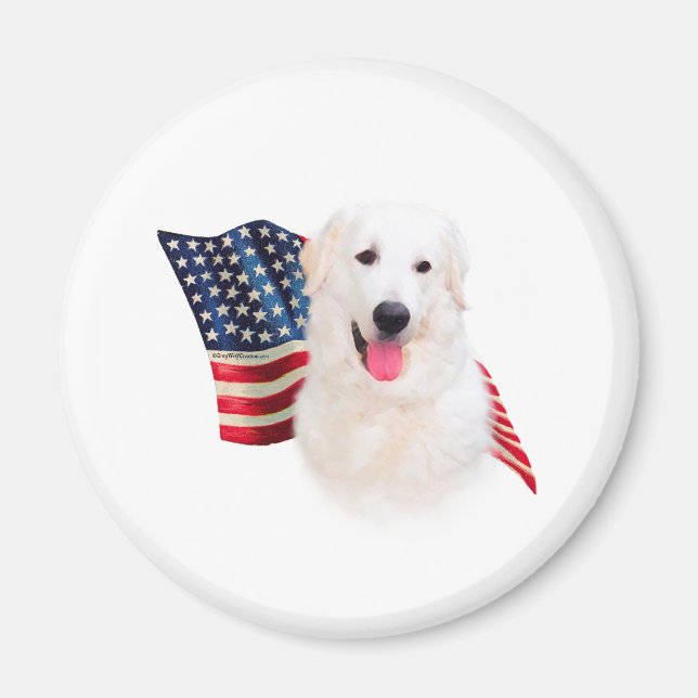 Íman Kuvasz Flag (Frente)