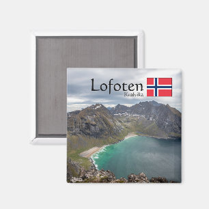 Íman Kvalvika Lofoten Noruega