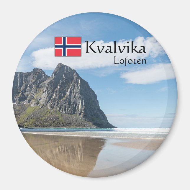 Íman Kvalvika Lofoten Noruega (Frente)