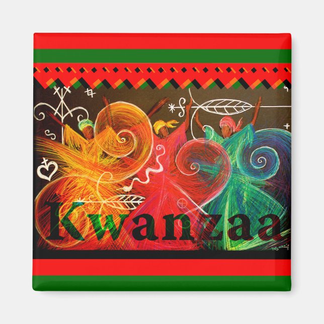 Íman Kwanzaa - Designs (Frente)