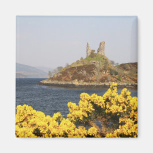 Íman Kyleakin, Escócia. As ruínas antigas de 2