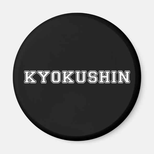Íman Kyokushin Karate (Frente)