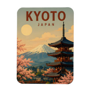 Íman Kyoto Japão Antigos Templos Viagem Tradicional ⛩️