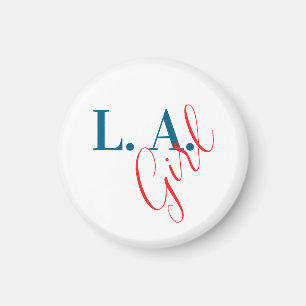 Íman L. A. Garota Los Angeles Minimalista Moderno Simpl
